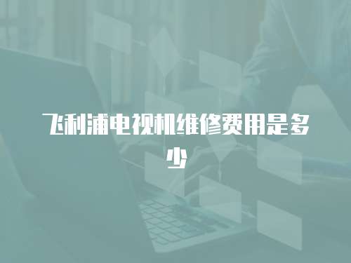 飛利浦電視機維修費用是多少