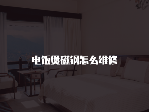 電飯煲磁鋼怎么維修