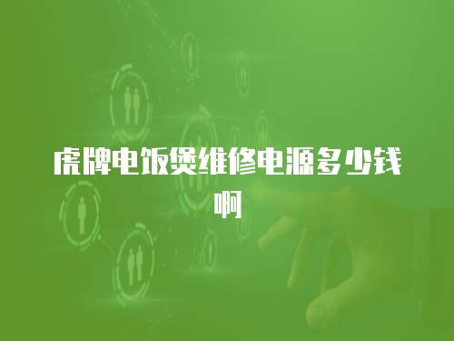 虎牌電飯煲維修電源多少錢啊