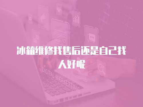 冰箱維修找售后還是自己找人好呢