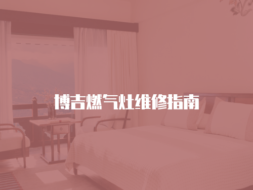博吉燃氣灶維修指南