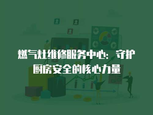 燃?xì)庠罹S修服務(wù)中心：守護(hù)廚房安全的核心力量