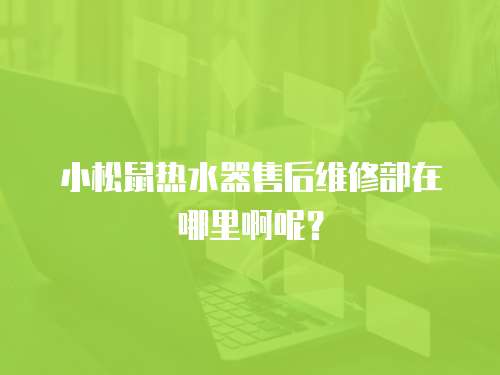小松鼠熱水器售后維修部在哪里啊呢？