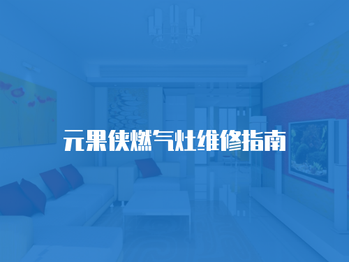 元果俠燃氣灶維修指南