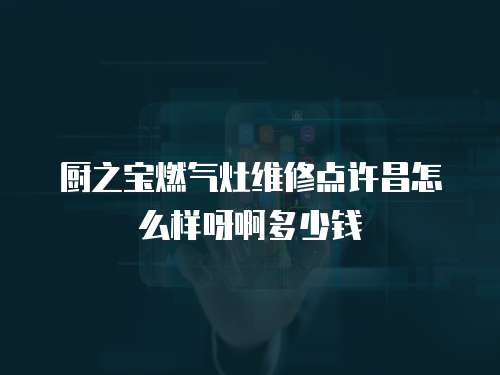 廚之寶燃氣灶維修點許昌怎么樣呀啊多少錢