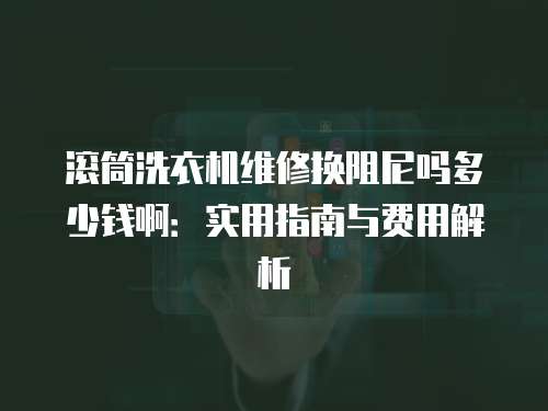 滾筒洗衣機維修換阻尼嗎多少錢啊：實用指南與費用解析