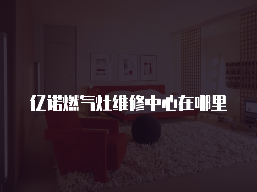 億諾燃?xì)庠罹S修中心在哪里