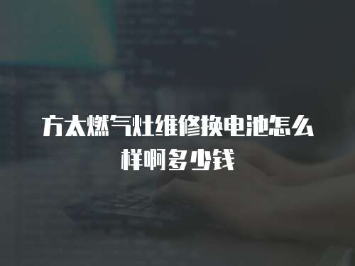 方太燃?xì)庠罹S修換電池怎么樣啊多少錢