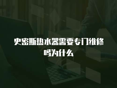 史密斯熱水器需要專門維修嗎為什么