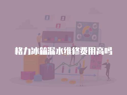 格力冰箱漏水維修費用高嗎