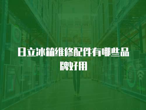 日立冰箱維修配件有哪些品牌好用