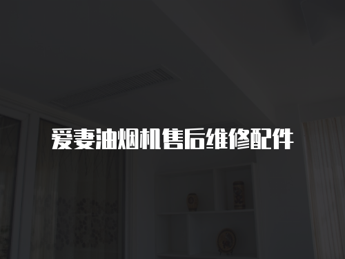 愛妻油煙機(jī)售后維修配件
