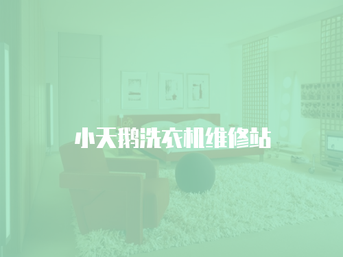 小天鵝洗衣機維修站