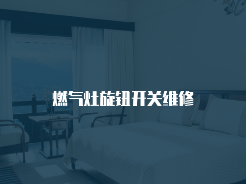 燃?xì)庠钚o開(kāi)關(guān)維修
