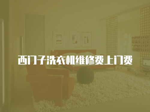 西門子洗衣機維修費上門費